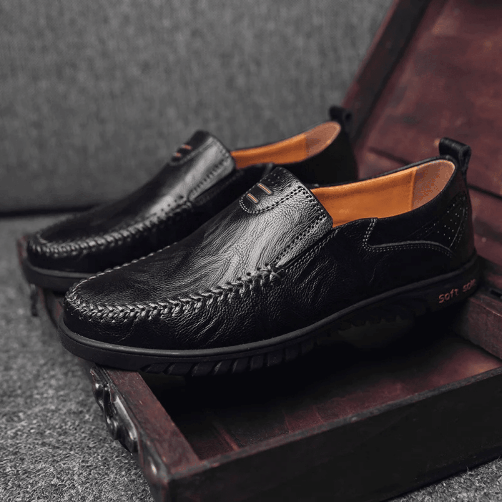 Men's Leather Moccasin Pisa Valmont