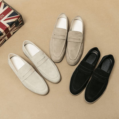 Leather Moccasin Loafer for Men Liverpool Valmont