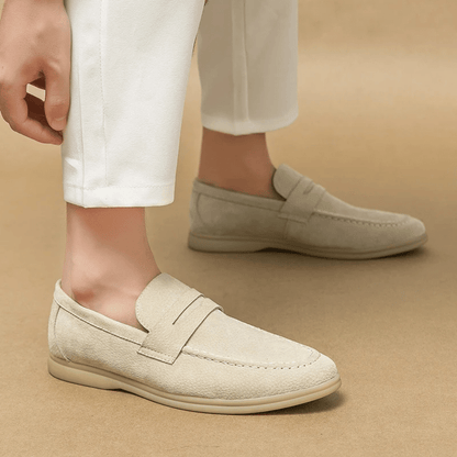 Leather Moccasin Loafer for Men Liverpool Valmont