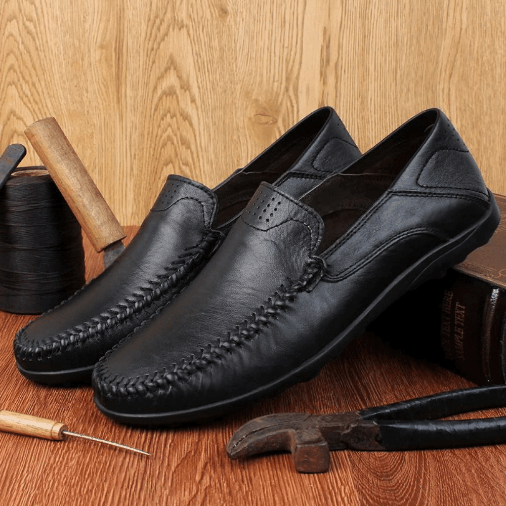 Men's Leather Moccasins Florença Valmont