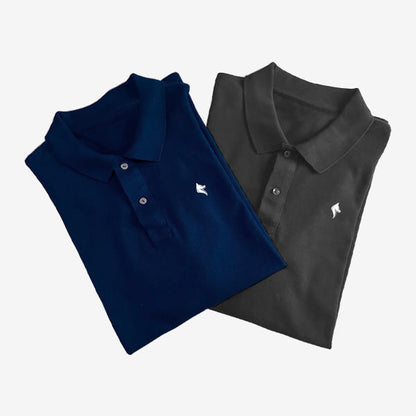[BUY 1, GET 2] Set of 2 Essential Polos