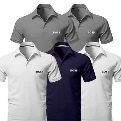 [BUY 3, GET 5] Kit 5 Polo Boss Essential